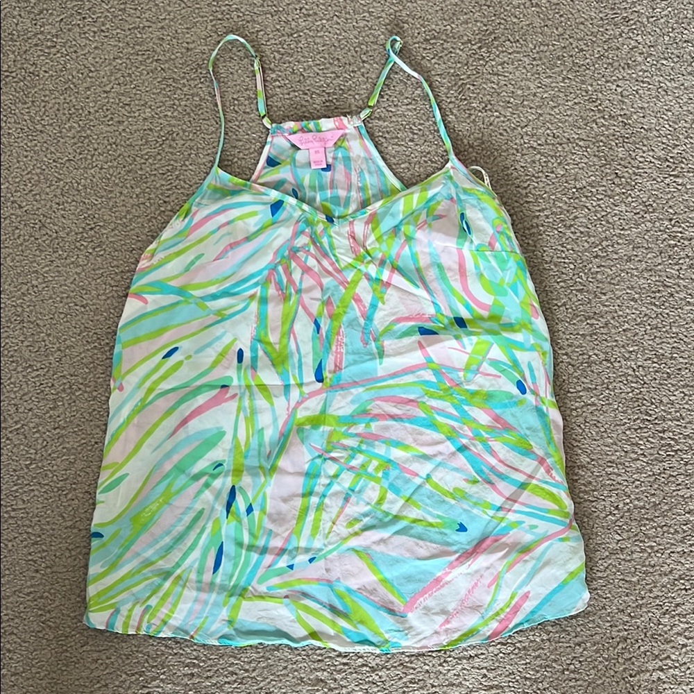 Lilly Pulitzer Silk tank top